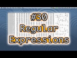 Read more about the article Programming Basics #30 Regular Expressions